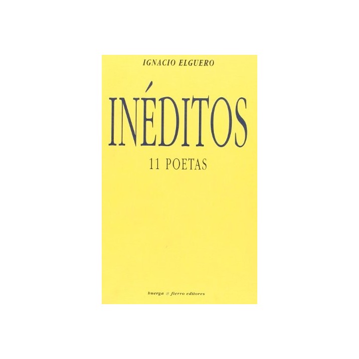 Ineditos, 11 Poetas (Primera edición)